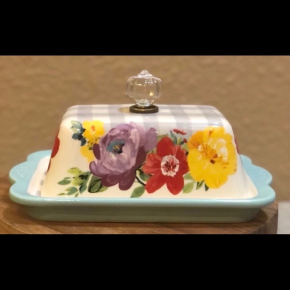 Pioneer Women Sweet Romance Butter Dish - Picture 3 of 7